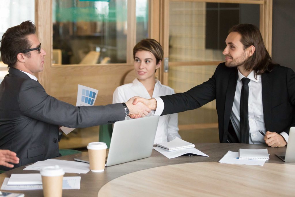 Professional bail bond consultation in California office